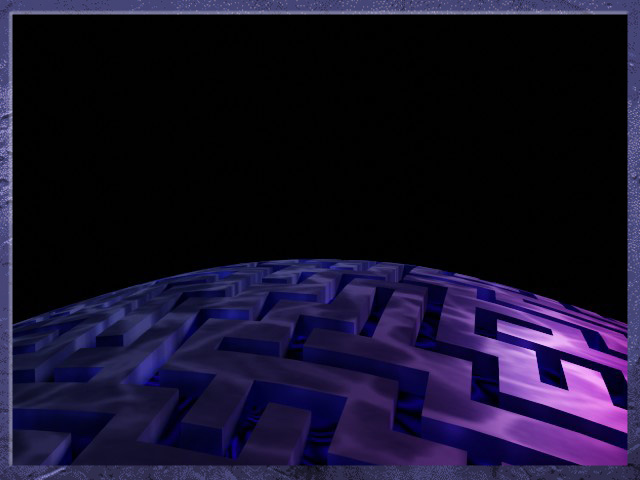 a screen with options